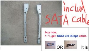 Dell Inspiron 620 1 Pair Dell 260 460 470 620 660 Metal SSD HDD Bracket Dell Inspiron 620 1 Pair Dell 260 460 470 620 660 Metal SSD HDD Bracket