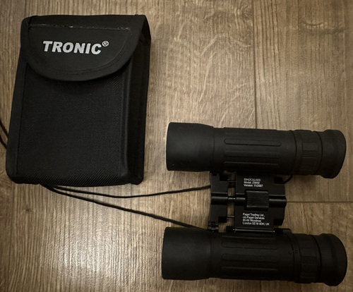 Binoculars Tronic 10x25 101m/1000m Field 5.7 Binoculars Zoom Travel Adventure UK - Picture 3 of 4