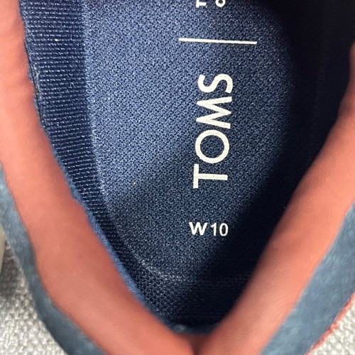 Toms Arroyo Zapatos Mujer 10 Tenis Gamuza Nailon Impermeables Viaje Poinsettia Rojo - Imagen 8 de 11