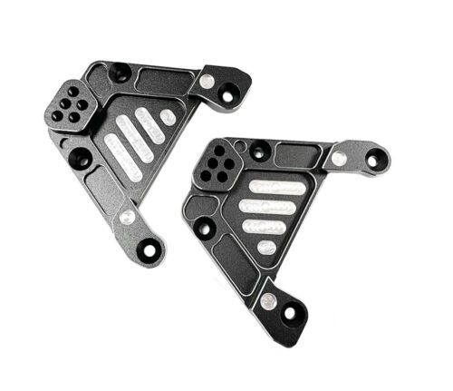 Alloy metal CNC Upgrade Parts Black Fits For 1:6 Axial SCX6 Jeep Crawlers Rc Car - Picture 17 of 30