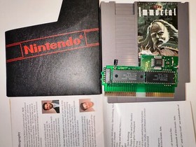 Immortal The (Nintendo Entertainment System, 1990) NES boxed with manual CIB