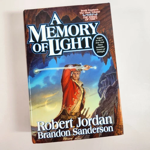 Memory of Light 1st Ed Rare 2012 Copyright READ Jordan Sanderson Wheel of Time