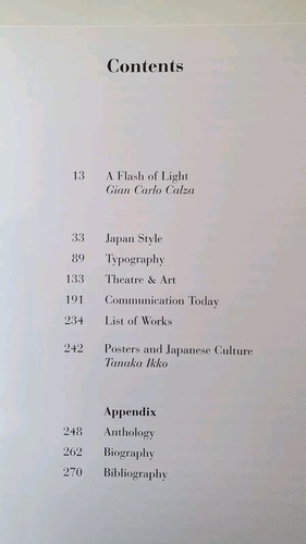 Tanaka Ikko: Graphic Master por Gian Carlo Calza, Phaidon Reino Unido 1997 1ª edición HB EN MUY BUENA CONDICIÓN - Imagen 8 de 9