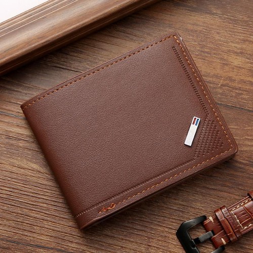 Carteras Para Hombre Billetera Portabilletes en Piel de Cuero Monedero Tarjetero - Imagen 11 de 15