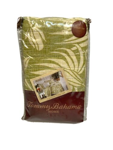 Tommy Bahama Home Plantation Floral Lime Standard Sham New Tropical Cotton