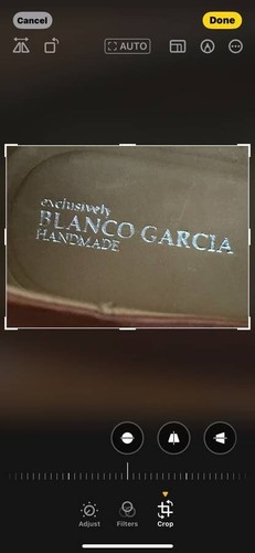 Blanco Garcia Bradon Penny Mocassino Whisky Bronzo Taglia 8 M (Fatto a Mano) - Foto 5 di 8