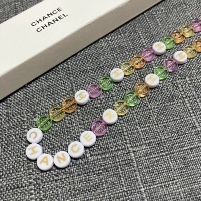 Chanel Novelty Chance Strap 4 Color Beads Here Mark JAPAN | eBay