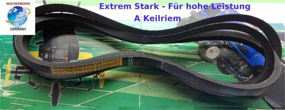 MACHERMANN Nr.56, Keilriemen A54, 13 x 1405 Lw, 13 x 1425 La, 13 x 1375 Li belt Riemen