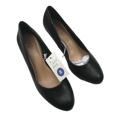 A New Day Women's Size Heels Inch Shoes Black New With Tags