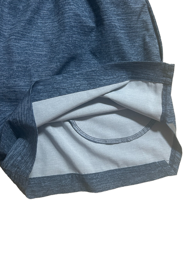 BCG Boys Running Shorts, Small, Blue with Pockets, Elastic Waistband, Slits - Picture 9 of 10