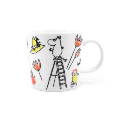 Mumin Mug Arabia ABC Mumintroll Mehrfabig Moomin Tasse 300 ml