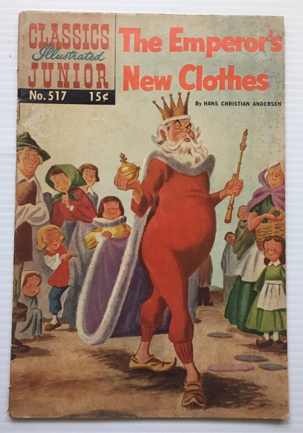 CLASSICS ILLUSTRATED (JUNIOR) #517 (1955) The Emperor's New Clothes