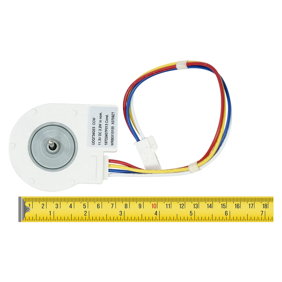 OEM GE WR60X10209 Refrigerator Motor Dc Cond Fan WR60X10065 WR60X10080 119578... - Image 4 of 4