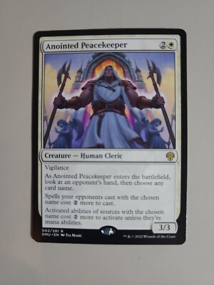 MTG Anointed Peacekeeper Dominaria United 002/281 Regular Rare | eBay MTG Anointed Peacekeeper Dominaria United 002/281 Regular Rare | eBay