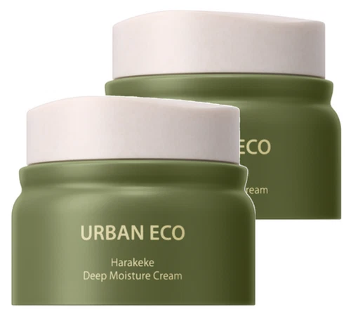 the SAEM Urban Eco Harakeke Deep Moisture Cream 50ml x 2ea Moisturizing K-Beauty