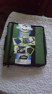 ** Brand New  Case it ''The Classic'' 3 ring Binder 2'' Capacity Green