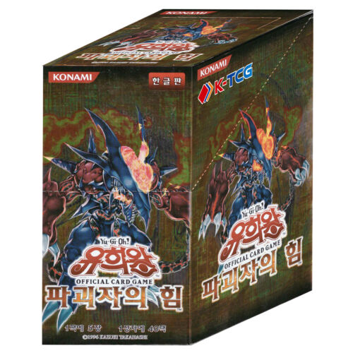 Yugioh Cards "Force of the Breaker" FOTB-KR Booster Box Korean Ver - Photo 1/1