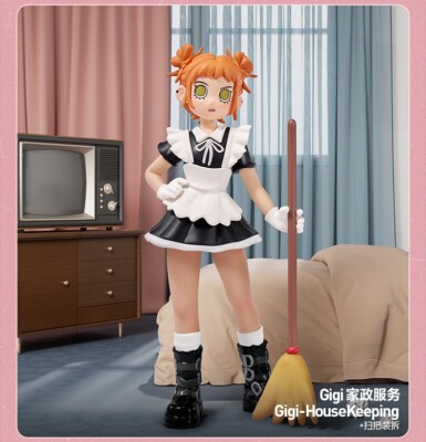 2PM フィギュア ウリチブ ver ６体 セット Genuine Peach Riot Rush Hour Series Poppy-Scientist Blind Box