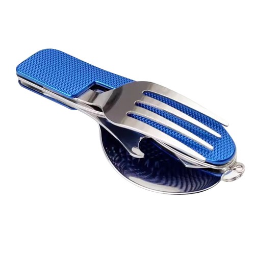 4 in 1 Outdoor Tableware (Fork/Spoon/Knife/Bottle Opener) Camping Utensils - Picture 14 of 17