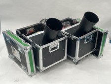 2x Forcefx Mini Co2 Confetti Blaster Including Two Channel Control Unit.