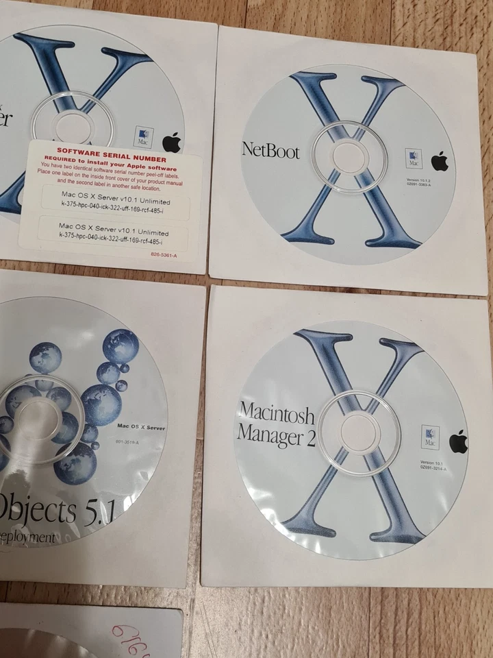 CD Apple Macintosh Server G4 Net Boot Web Objects Hardware Test Microsoft Works9 - Image 3 of 4