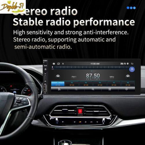 Car 1 Din Radio Stereo Touch Screen GPS Navigation WiFi Carplay Android Player - Picture 9 of 24