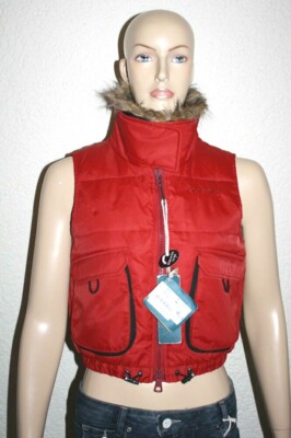 Killah New Blink Daunen Weste Damen Gr.M rot NEU
