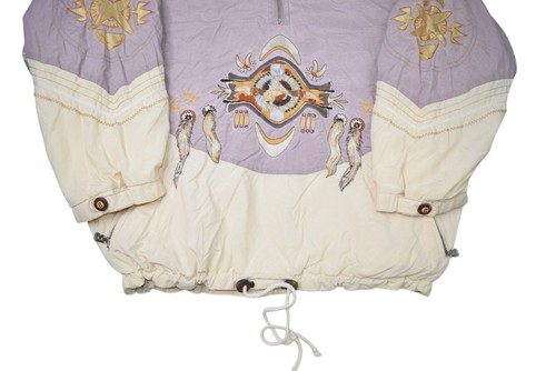 Bogner Jacket Womens XL Ski Snow Western Indian Horse Embroidered Vintage Goan - Picture 2 of 11