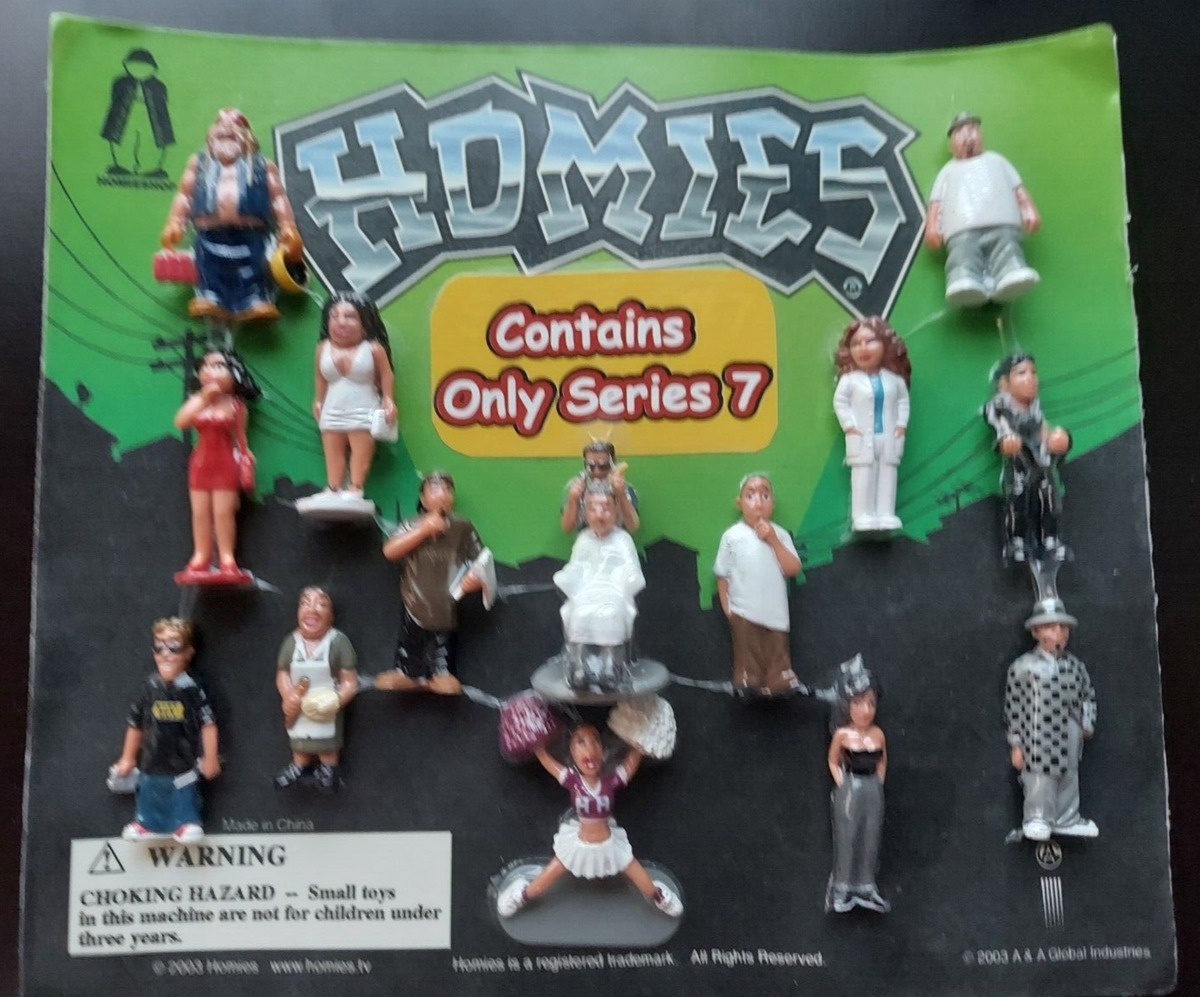 Homies Series 7 Sealed Vending Display Blister Pack | eBay