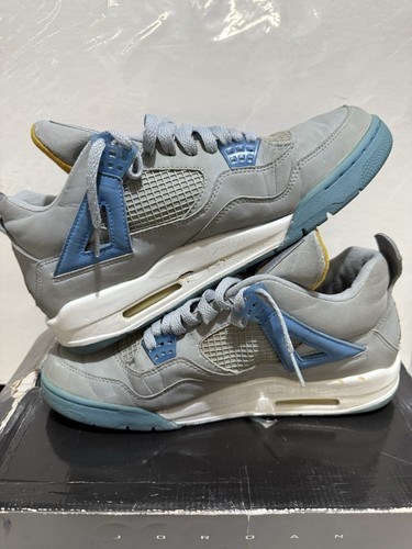 Jordan 4 Mist Blue SIZE 10 Repainted And JORDAN 3 WMNS SIZE 11 BOTH FOR REPAIR - Picture 7 of 24