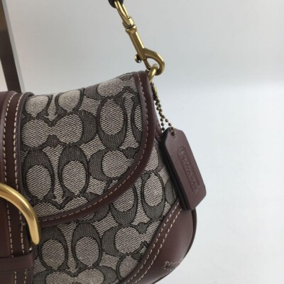 Coach Soho Signature Jacquard top handle shoulder bag CJ814