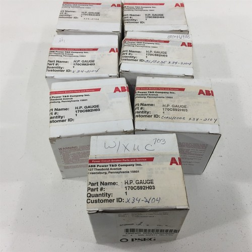 ABB 170C592H03 Pressure Gauge 0-400PSI  - Picture 8 of 8