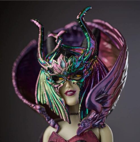 Muñeca de diseñador maléfica Disney Midnight Masquerade edición limitada NUEVA - Imagen 4 de 7