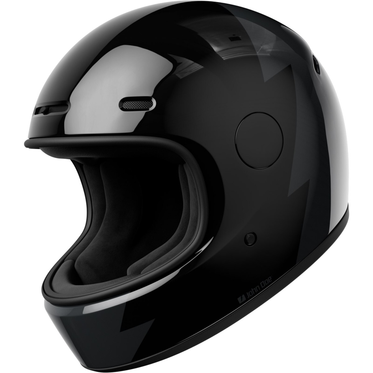 帽子 JOHNDOE CW1 x SsAXom (SIR.d) *< HEADGEAR Retro Motorcycle Helmet S - John Doe JD/ONE Signature Black