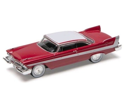 Portador automático de dos niveles calibre O 14-3/4" con 6 autos Plymouth Fury 1958 fundidos a presión - NUEVO - Imagen 7 de 10