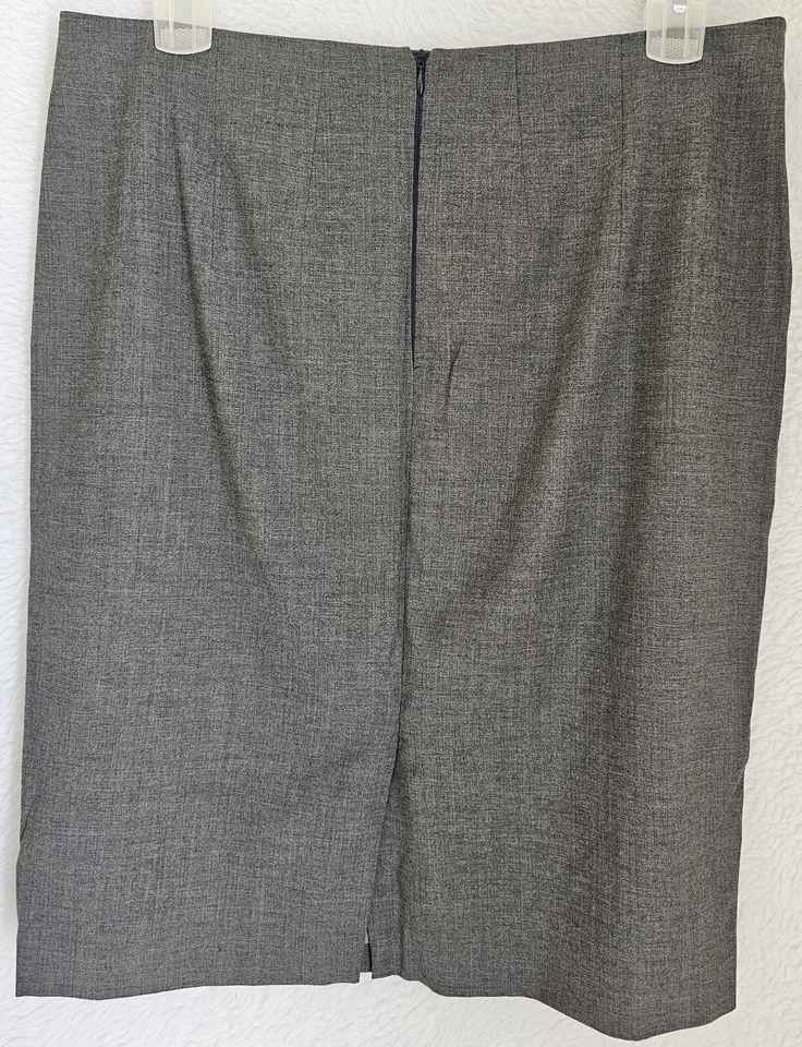 Falda Boss Hugo Mujer Talla 12 14 L Grande Gris Foto 4 de 4