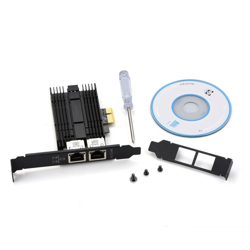 2 RJ45 Port For Intel I226 chip 2.5Gbps PCI-E X1 X4 X8 Ethernet Network Adapter - Picture 6 of 12
