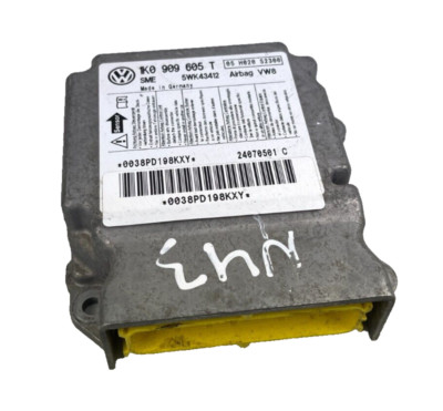 Volkswagen Golf Jetta Bora SRS Safety Restraint Control Module Unit 1K0909605T