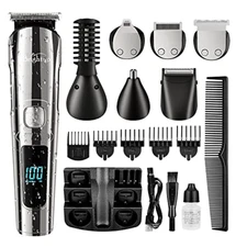 Brightup Beard Trimmer for Men, Hair Clippers & Hair Trimmer, IPX7 Waterproof in