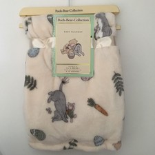 NEW Baby Blanket Lightweight Winnie the Pooh Easter Theme  Pooh Bear Collection