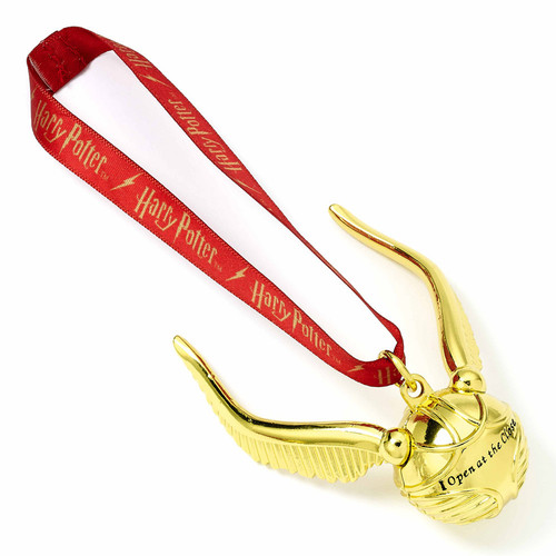 Harry Potter Colgante Snitch Dorado Árbol de Navidad Adorno - Imagen 1 de 1