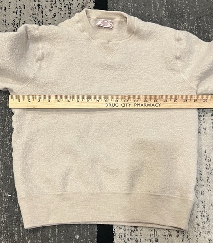 Wallace Barnes Merinowolle Pullover Damen/Jugend XL Creme Pulli Fehler Lesen - Bild 6 von 8