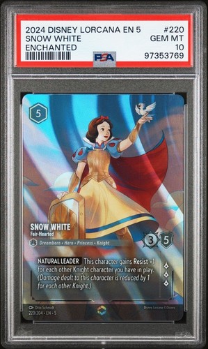 Snow White - Fair-Hearted graded PSA 10 for sale on eBay