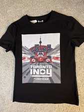 NWT Toronto Canada 2023 Indy Car Shirt T-Shirt Tee Large New Street Race Black