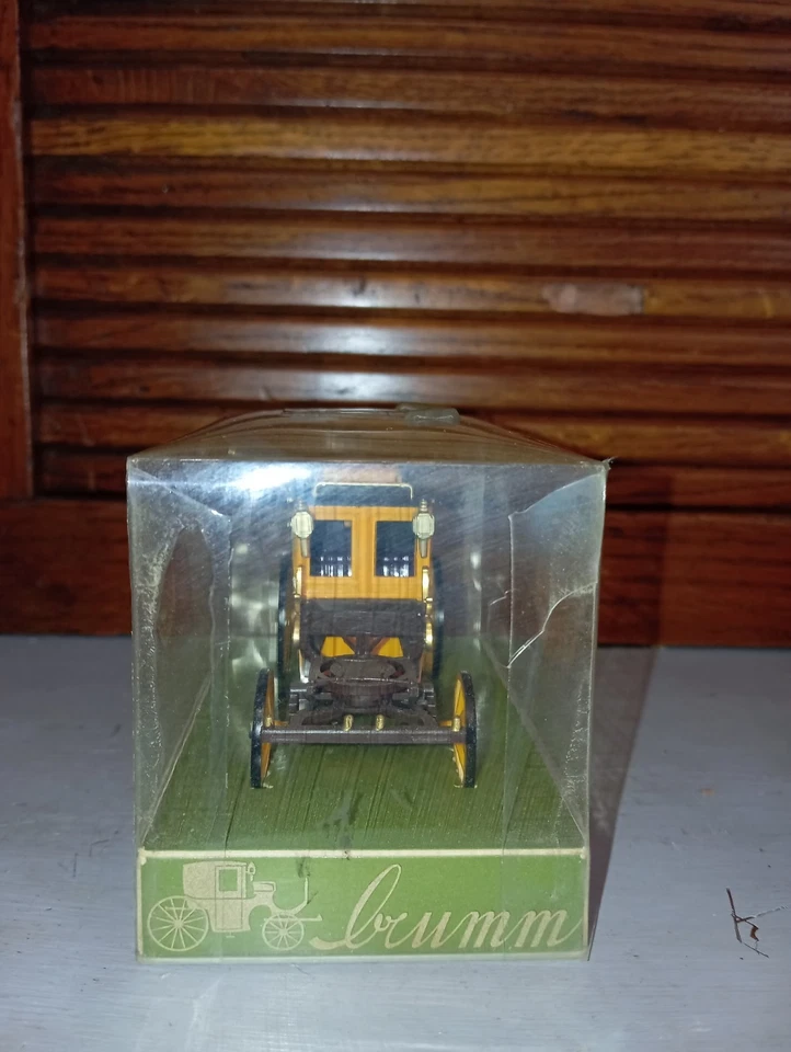 CARROZZA BRUMM COUPE' DORMEUSE 1830 SCALA 1/43 NUOVA CON BOX - Immagine 3 di 4