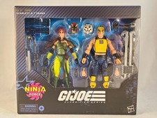 G.I. Joe Classified Series 212 Ninja Force SCARLETT & T'JBANG 2-Pack IN HAND USA
