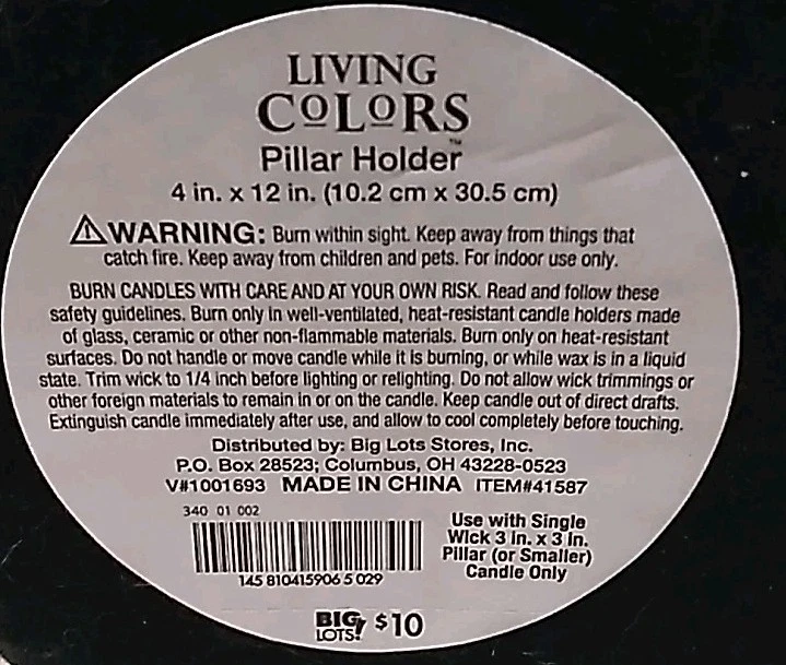 Juego de tres candelabros decorativos con velas Foto 4 de 4