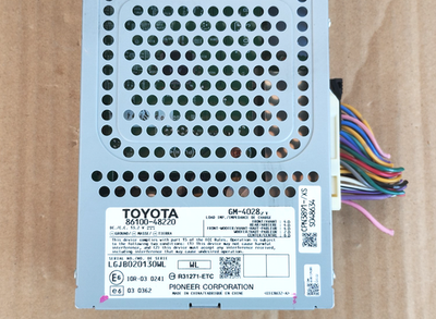 Lexus RX350 RX450h Genuine Audio Radio Amplifier 86100-48220 GM