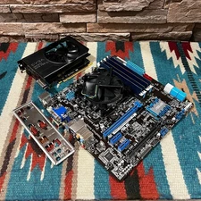 ASUS H77-M PRO mATX Motherboard Combo •i7-3770 •16GB RAM •GTX 750 Ti TESTED!
