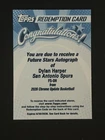 2026 Topps Chrome Update - Future Stars Autographs Dylan Harper Redemption